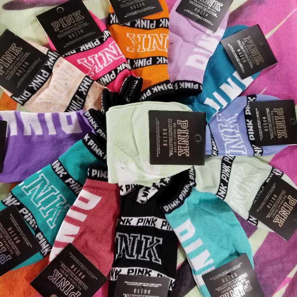 6 Pairs of VS PINK Socks
